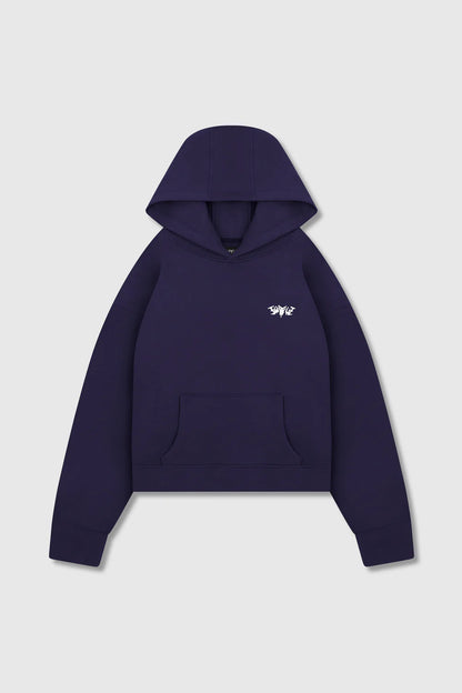 BASIC HOODIE DARK BLUE