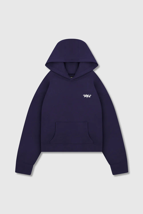 BASIC HOODIE DARK BLUE