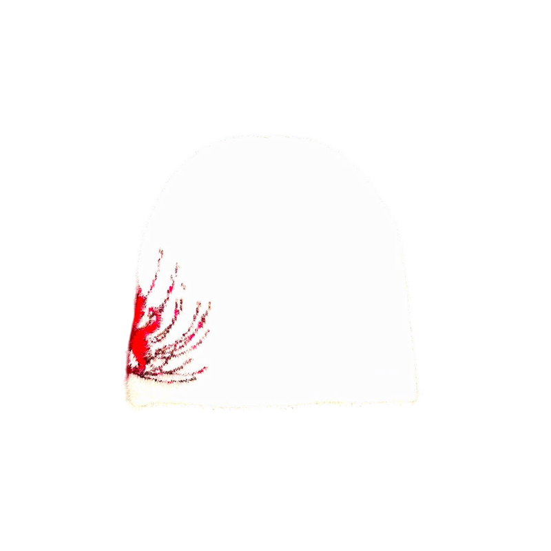 "SPIDER" SATIN-LINED MOHAIR BEANIE