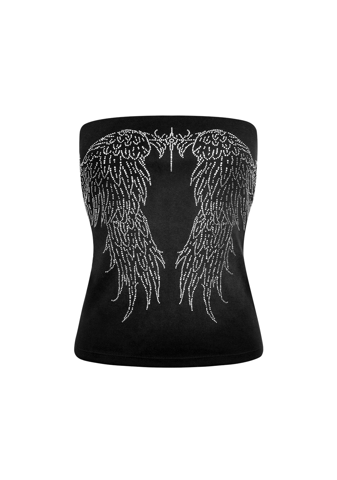 FALLEN RHINESTONE TUBE TOP